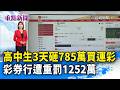 高中生3天砸785萬買運彩 彩券行遭重罰1252萬【重點新聞】-20260619