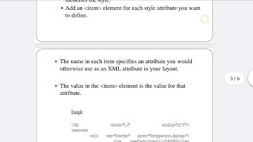 EC312 OBJECT ORIENTED PROGRAMMING - Module 6 -  Styles and Themes