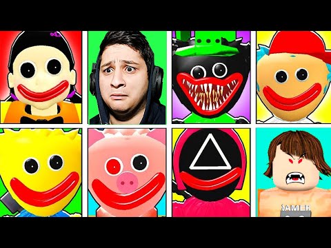 ჰაგი ვაგი კლონები Poppy Playtime Morphs Roblox ubralod noobi