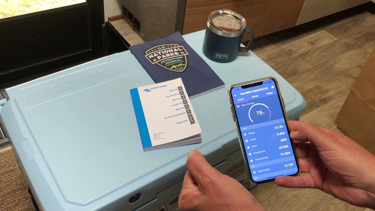 Victron Energy Blue Power Blue Tooth RV Lithium Battery Monitor Review - Motorhome