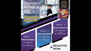 Series 1- Day 7- Bioinformatics- EDUFABRICA - Crash Courses