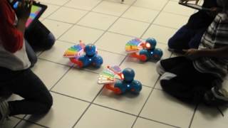 Dash and Xylo Captivate the students