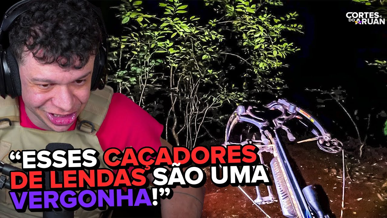 ARUAN REAGE: O CORPO SECO - CAÇADORES DE LENDAS (RENATO GARCIA) - Cortes do Aruan