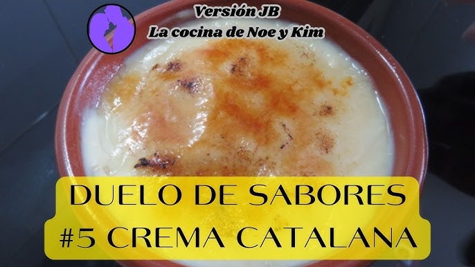 Crema catalana casera y deliciosa - Recetas de Esbieta