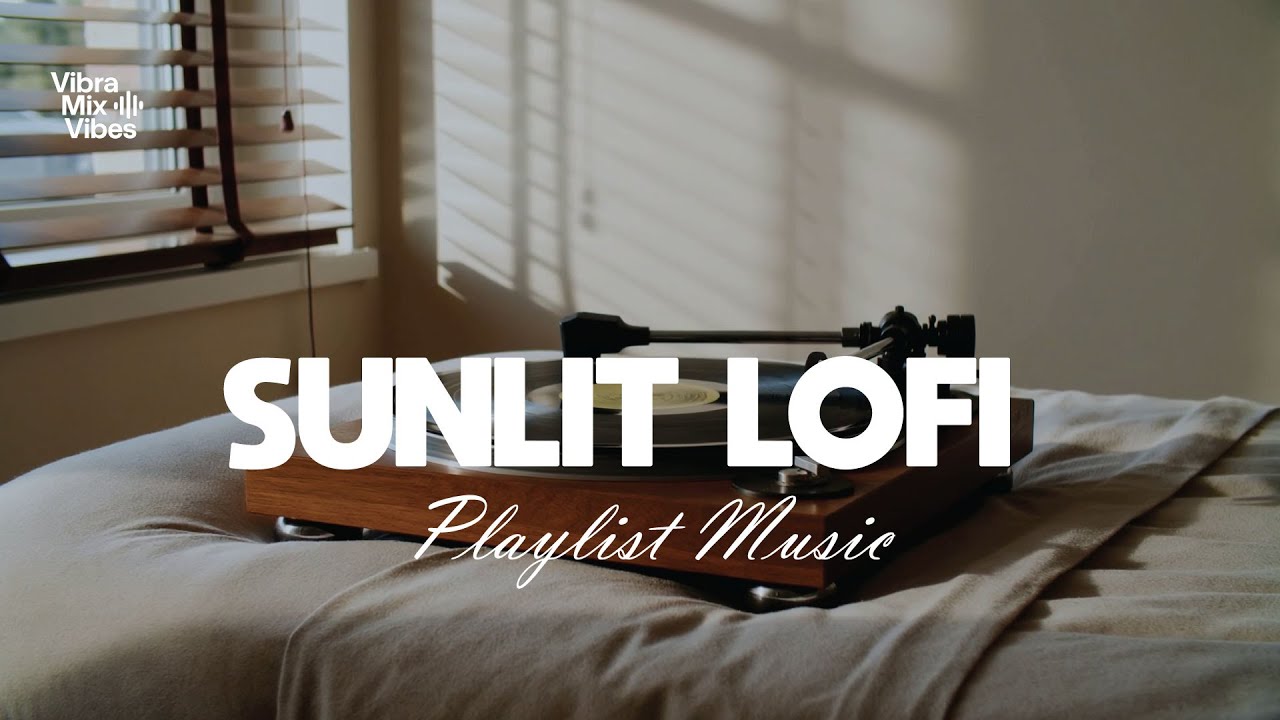 Lofi Indie Morning |☀️ Vinyl Chill on Soft Bed | Cozy Music for Journaling & Peaceful Focus