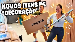 COISAS para nossa CASA e torneira NOVA para LAVANDERIA