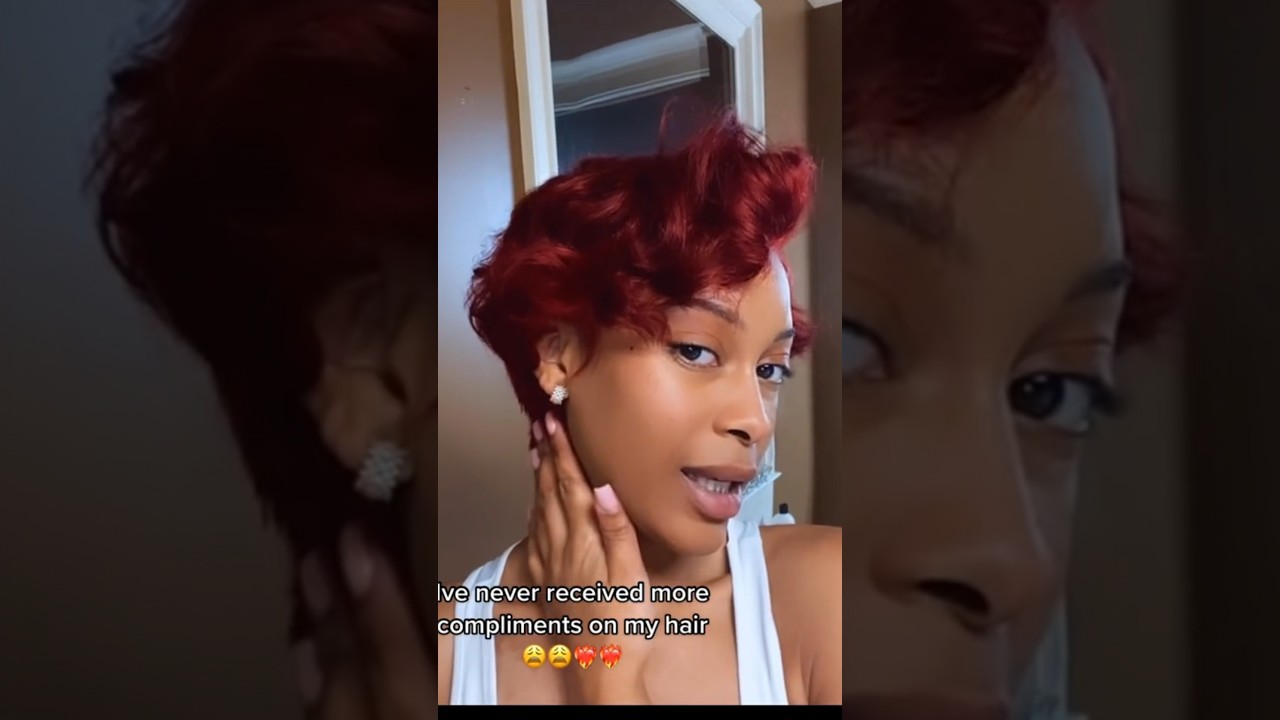 CHERRY 🍒 BOMB PIXIE CUT INSTALL | DID I EAT?!?! | 