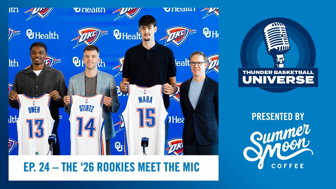 The '26 Rookies Meet the Mic | TBU Podcast Presented by Summer Moon OKC | Season 7 Ep. 24
