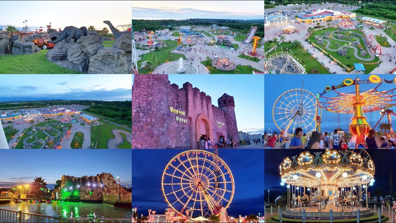Отдых в Грузии Батуми. Остров развлечений. цены. #Batumi Lunapark. Kabuleti. город любви. travel