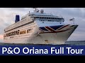 Oriana Cruise Ship Tour - Comprehensive review of the P&O Cruise Ship Oriana (now Piano Land).