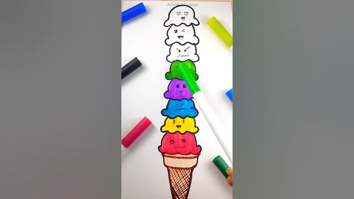 I could be red  ♥️ I could be yellow 💛#shorts #viral #viralshorts #satisfying