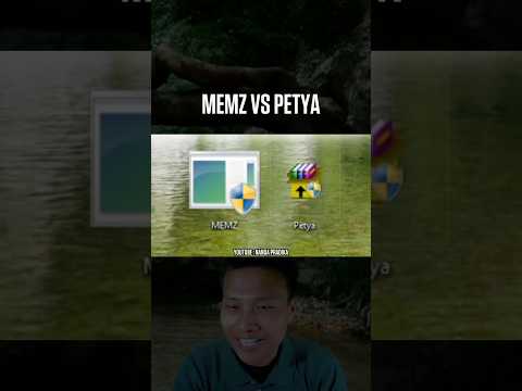 Virus Trojan MEMZ Vs Petya Ransomware Memz Petya Virus Trojan Ransomware