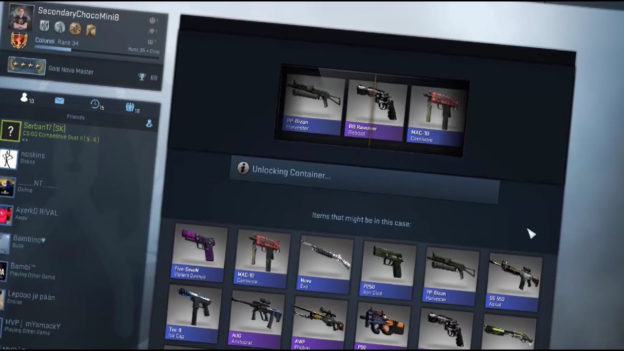 DOSTANEM KNIFE? CS:GO BIG CASE OPENING 1# - YouTube