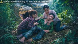 Famous Timelapse 72 Hours : giant python lurking behind the man - dog confronts giant python Wealth