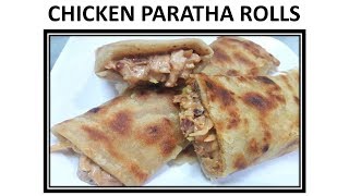 How to make Chicken Paratha Roll | Recipe | आसानी से चिकन पराठा रोल कैसे बनाएं | BY FOOD JUNCTION
