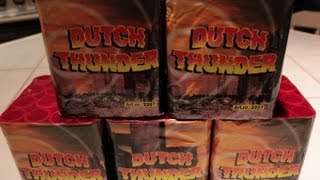 Multiple Salute Cakes - 2  Dutch Thunder + Thunderstruck - Hardix