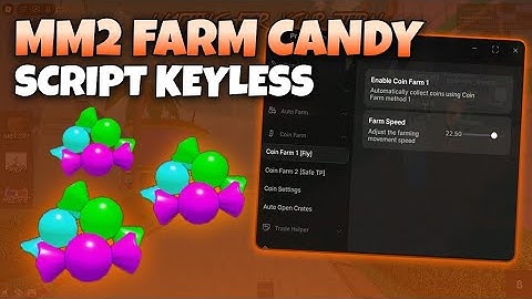 🎃 NEW UPDATE CANDY FARM MM2 SCRIPT🎃 MURDER MYSTERY 2 SCRIPT 🎃 #roblox #mm2