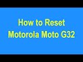 How to Hard Reset Motorola Moto G32 #trakintech #prasadtechintelugu #hardresetinfo