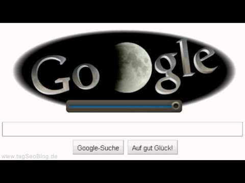 realtime Google doodle zur MONDFINSTERNIS (part-1)