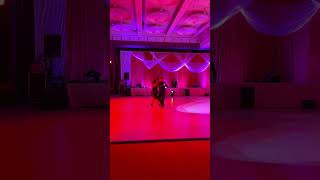 Sonya Tsekanovsky And Anton Domansky Performing At Citys Dancesport Challenge 2021 Gala.