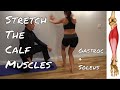 Stretching the Calf Muscles - Gastrocnemius & Soleus Stretches