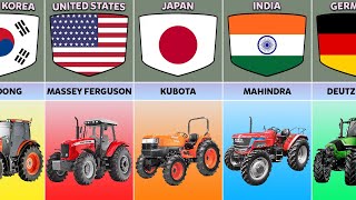 Tractor From Different Countries