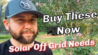 5 Items You NEED NOW | The Grid Collapse and Rolling Blackouts Are Coming