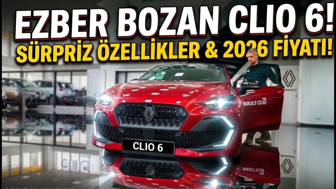 YENİ RENAULT CLİO 6 İNCELEMESİ | Ezber Bozan Özellikleri ve 2026 Fiyatı
