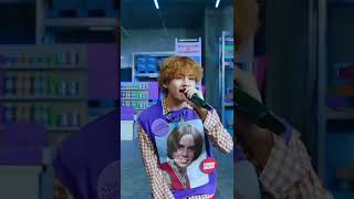 Nancy Momoland and Bts V Lovely dance with Jk||Bom Diggy Diggy song||Shorts Edit #nancy #btsv #jk