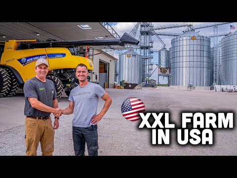 🇺🇸 USA: A DAY WITH A MASSIVE CHICAGO CORN FARMER!