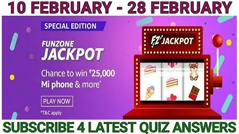Amazon Special Edition Quiz Answers Today | Win 50000 Amazon Pay Balance | Vikas Kohli February 2021