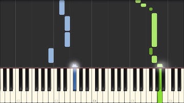 Air On The G String - Johann Sebastian Bach [Piano Tutorial] (Synthesia)
