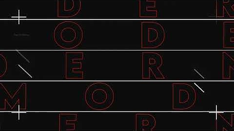 Rhythmic Typo Intro for After Effects 2022