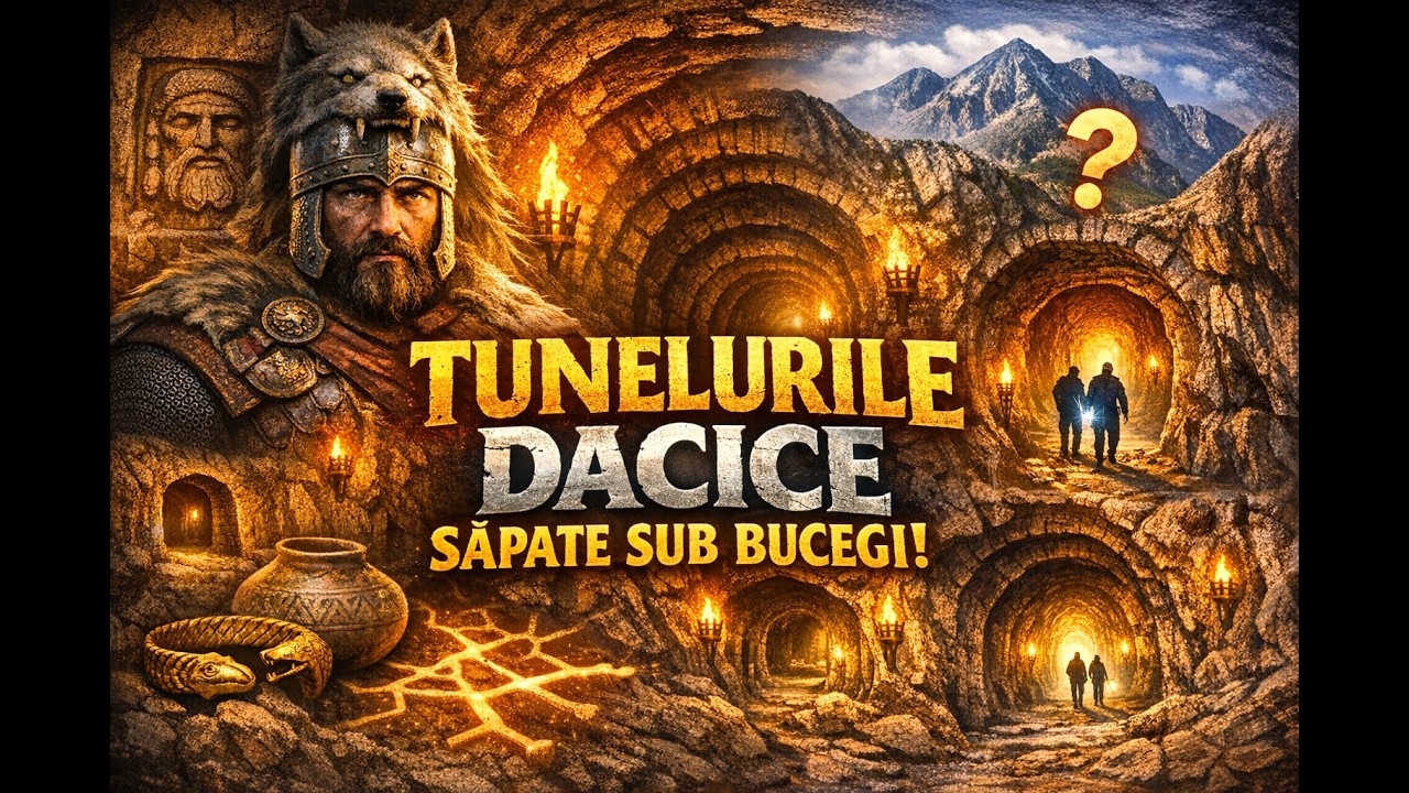 Au avut dacii tuneluri sub Munții Bucegi? O poveste fascinantă.