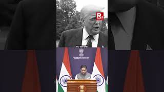 President Donald Trump Calls Indias Move On Russian Oil A Good Step Mea Reaffirms Russia Ties