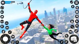 Spider Fighting Rope Hero Rescue Girl - Android Gameplay #10 screenshot 5