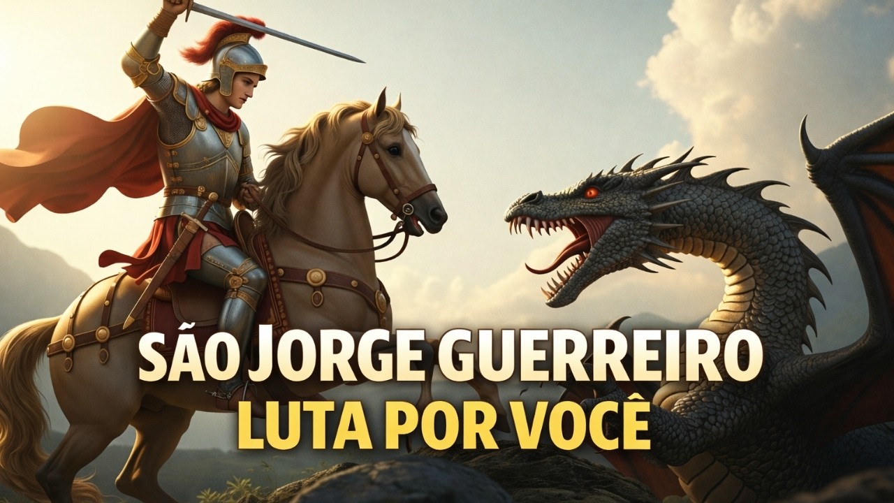 🛡️ São Jorge Guerreiro Já Está Lutando Por Você | Oração Poderosa de Proteção