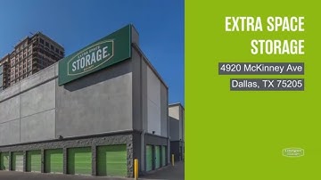 Storage Units in Dallas, TX on McKinney Ave - Extra Space Storage