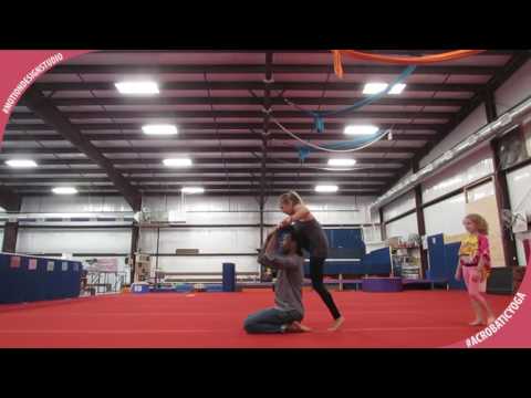 Partner Acrobatics Practice Session