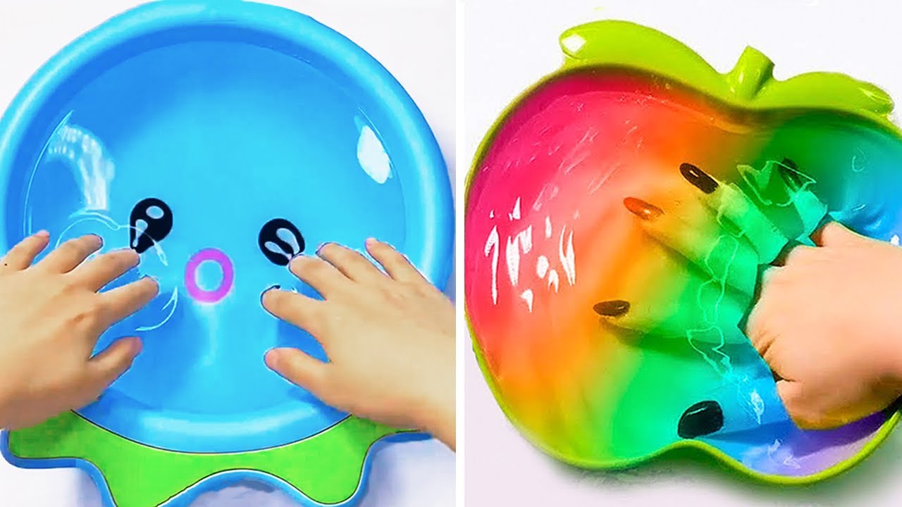 3 Hours Of Oddly Satisfying Slime ASMR - Relaxing Videos for Better Sleep 3426