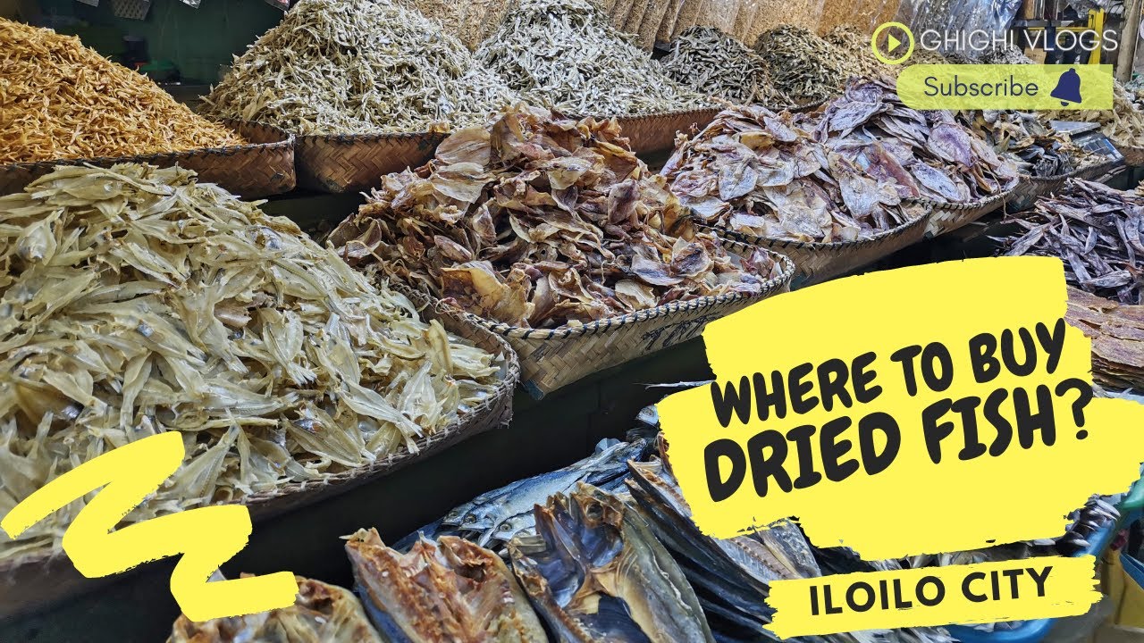 BEST PLACE TO BUY DRIED FISH for PASALUBONG Iloilo City YouTube