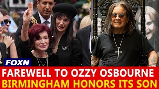 Emotional Farewell to Ozzy Osbourne: Birmingham Honors Its Legendary Son