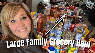 *HUGE* LARGE FAMILY GROCERY HAUL $1300.00🤑| Walmart & Aldi’s