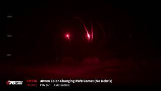 CM516i 30mm Color Changing RWB Comet No Debris iShot - '76 Pro Line Italia 2026