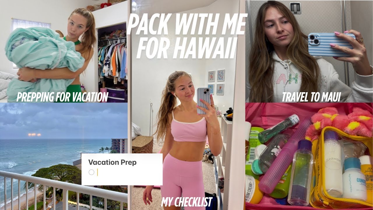 VLOG: Pack with me for Hawaii
