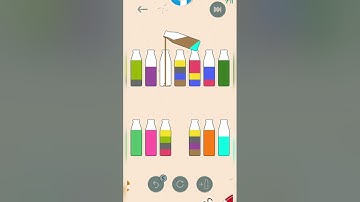 brain game water sort level 181 gameplay walkthrough solution