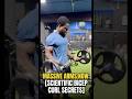 The ONLY‼️Bicep Exercise You Need For Massive Arms #viral #biceps #armday