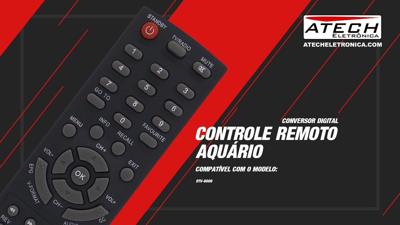 Controle Remoto Aquário LG-7473 / GL7473 (780295)