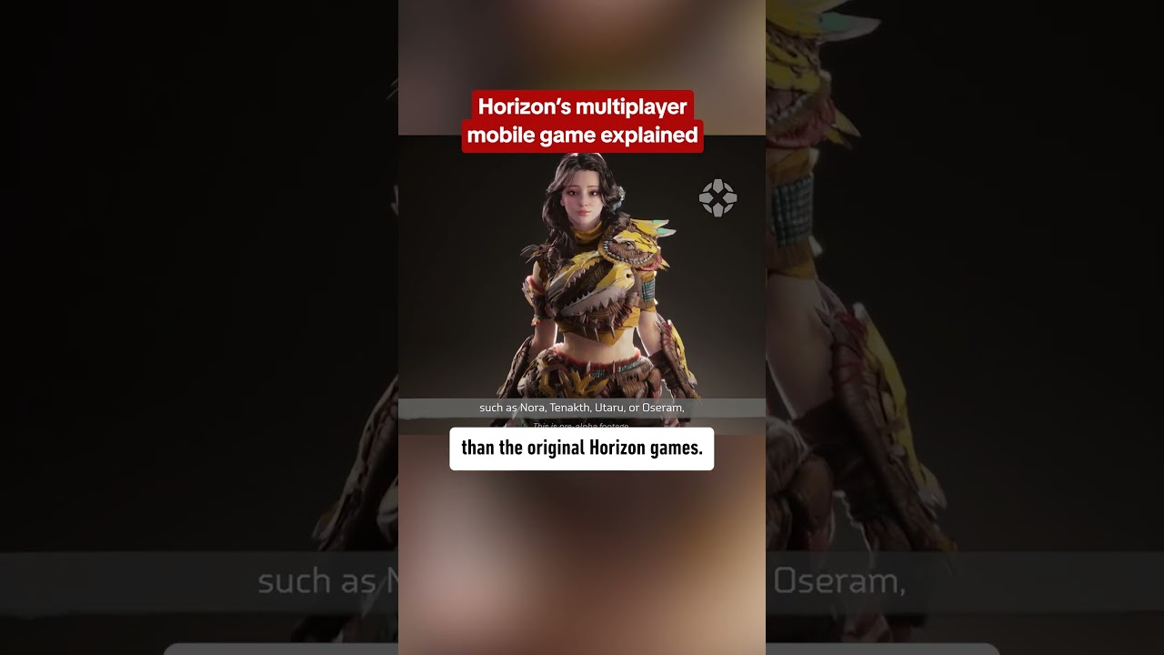 Horizon's multiplayer plays quite differently from the original games