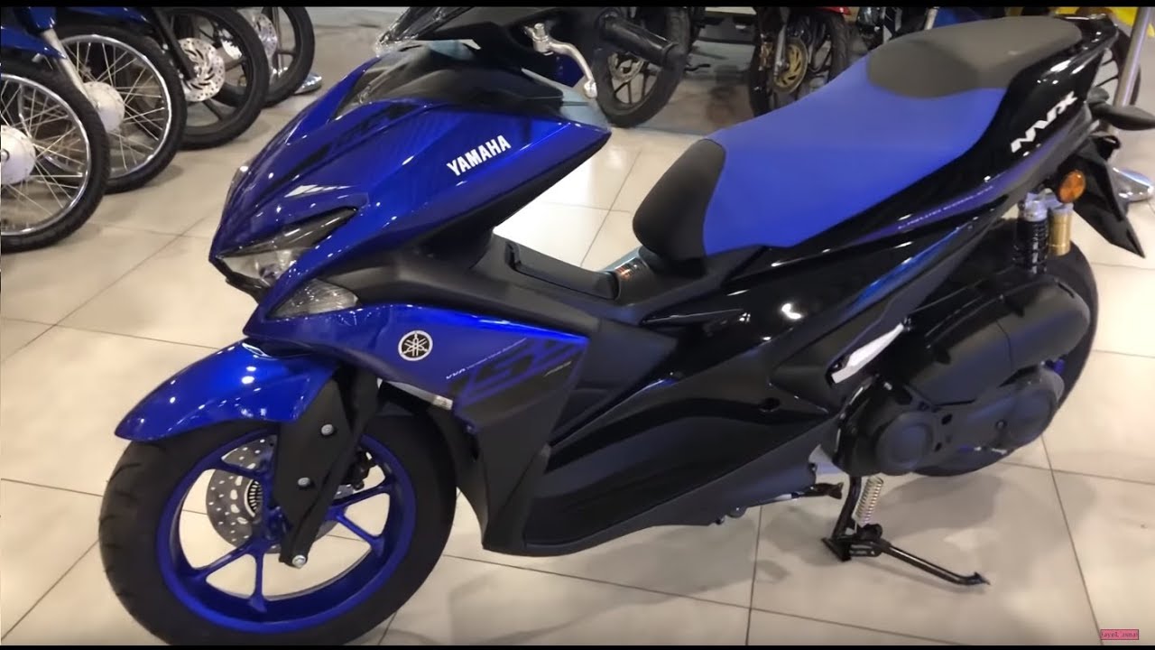 Yamaha NVX 155 New 2022 walkaround Blue YouTube